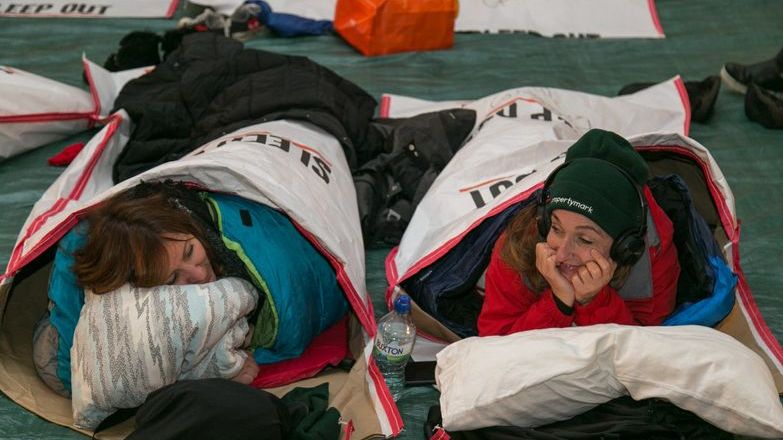 Arbon Trust helps raise funds after successful sleepout