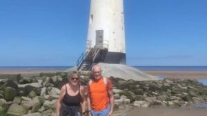 YoungMinds charity walk Martin Adshead